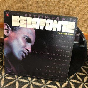 70's "An Evening with Belafonte" Pure Gold Series Record - 0's Compilation Album